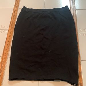 Alice and Olivia black pencil skirt